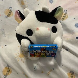 Snackles Mike and Ike mini Cow Plush